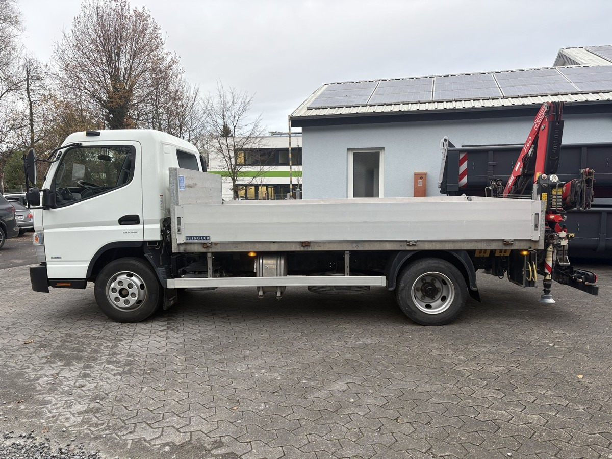 FUSO FUSO 9C18 Canter Pritsche 3.8m Kran 2x hydr. - Flatbed van: picture 4 FUSO FUSO 9C18 Canter Pritsche 3.8m Kran 2x hydr. - Flatbed van: picture 4