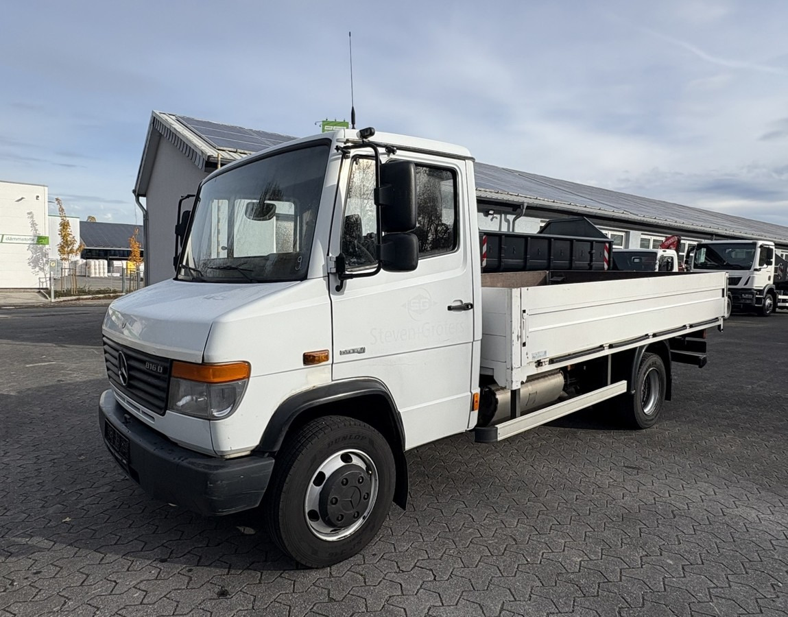 MERCEDES-BENZ Vario 816D Alupritsche 1 Hand - Flatbed van: picture 1 MERCEDES-BENZ Vario 816D Alupritsche 1 Hand - Flatbed van: picture 1