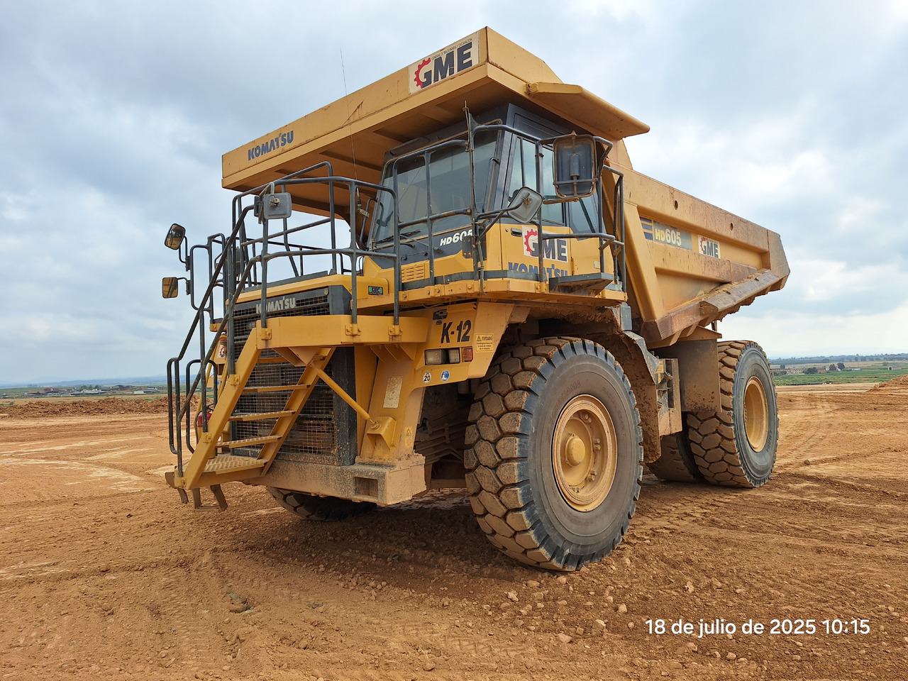 KOMATSU HD605 7-EO - Rigid dumper/ Rock truck: picture 2 KOMATSU HD605 7-EO - Rigid dumper/ Rock truck: picture 2