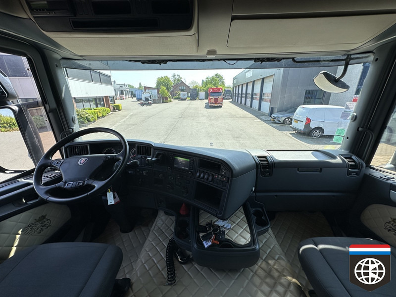 Curtainsider truck Scania R 410 Retarder / 8.1x2.5x2.65 / SLIDE ROOF / night ac / CLEAN TRUCK: picture 6