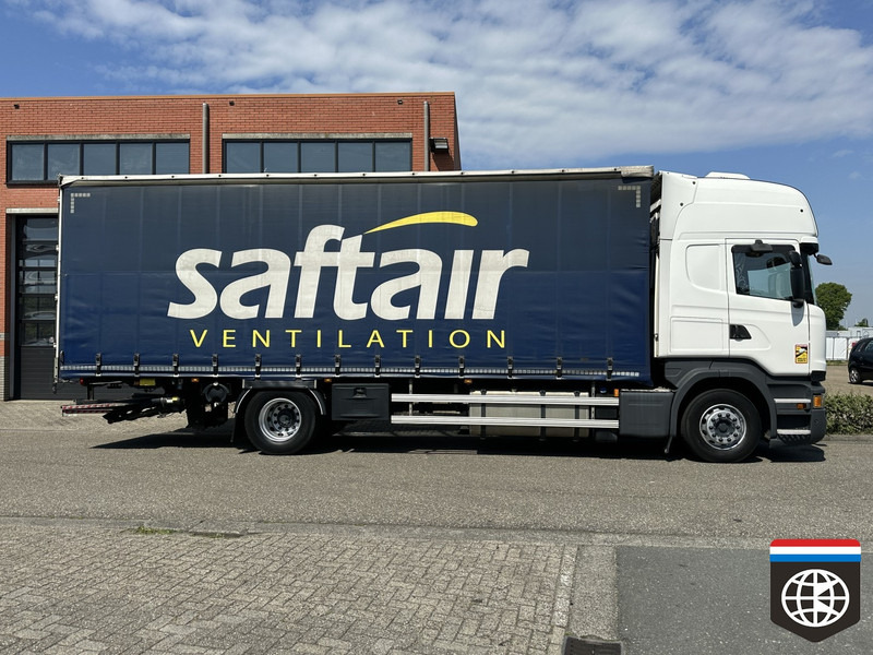 Curtainsider truck Scania R 410 Retarder / 8.1x2.5x2.65 / SLIDE ROOF / night ac / CLEAN TRUCK: picture 11
