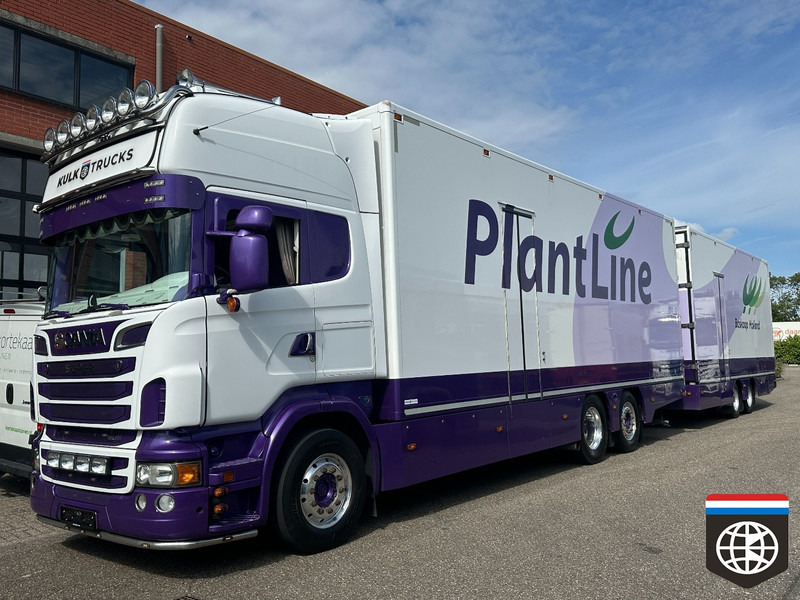 Scania R 500 B 6X2*4 PLANTS COMBI - FULL AIR - RETARDER - 2X TAILLIFT - SPECIAL INTERIOR - CONCOURSTAAT - Refrigerator truck: picture 3 Scania R 500 B 6X2*4 PLANTS COMBI - FULL AIR - RETARDER - 2X TAILLIFT - SPECIAL INTERIOR - CONCOURSTAAT - Refrigerator truck: picture 3