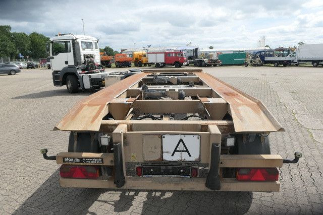 Abrollcontianer, Außenroller, gr. Bereifung, BPW - Roll-off/ Skip trailer: picture 3 Abrollcontianer, Außenroller, gr. Bereifung, BPW - Roll-off/ Skip trailer: picture 3