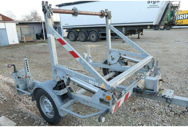 Roll-off/ Skip trailer Bagela BKT 12, Kabeltrommel, feuerverzinkt: picture 12