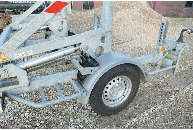 Roll-off/ Skip trailer Bagela BKT 12, Kabeltrommel, feuerverzinkt: picture 9