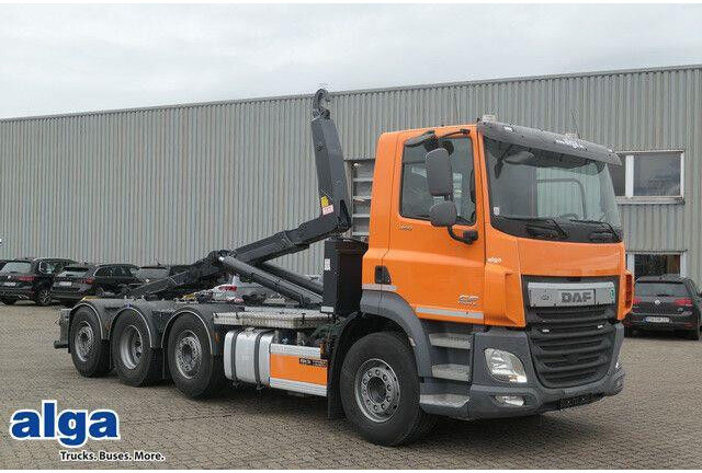 DAF CF 460 8x2, HLK 20 64.30, Lenk-Lift, Klima - Hook lift truck: picture 1 DAF CF 460 8x2, HLK 20 64.30, Lenk-Lift, Klima - Hook lift truck: picture 1