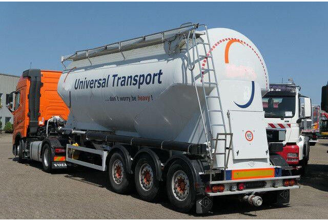 Feldbinder EUT 37.5, 1 Kammer, Luft-Lift, 27m³, SAF-Achsen - Tank semi-trailer: picture 3 Feldbinder EUT 37.5, 1 Kammer, Luft-Lift, 27m³, SAF-Achsen - Tank semi-trailer: picture 3