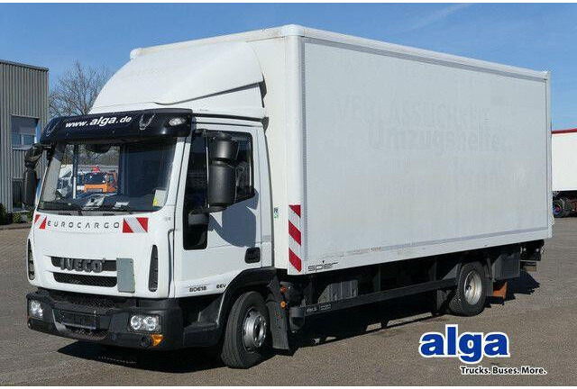 Iveco 80E18 4x2, LBW, AHK, Klima, 6.100mm lang - Box truck: picture 1 Iveco 80E18 4x2, LBW, AHK, Klima, 6.100mm lang - Box truck: picture 1
