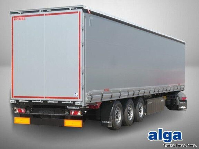 Kögel SN 24, Edscha, Palettenkasten, Luft-Lift, BPW - Curtainsider semi-trailer: picture 1 Kögel SN 24, Edscha, Palettenkasten, Luft-Lift, BPW - Curtainsider semi-trailer: picture 1