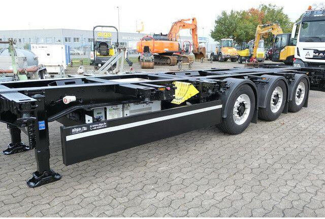 Krone SD, Alle Container, Thermo King , Alu-Felgen,BPW - Low loader semi-trailer: picture 3 Krone SD, Alle Container, Thermo King , Alu-Felgen,BPW - Low loader semi-trailer: picture 3