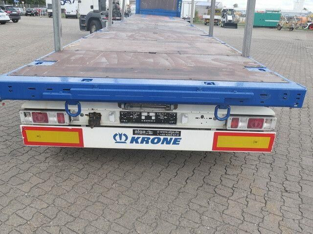 Krone SD, Containerverschlüsse, Luft-Lift, BPW, Rungen - Dropside/ Flatbed semi-trailer: picture 5 Krone SD, Containerverschlüsse, Luft-Lift, BPW, Rungen - Dropside/ Flatbed semi-trailer: picture 5