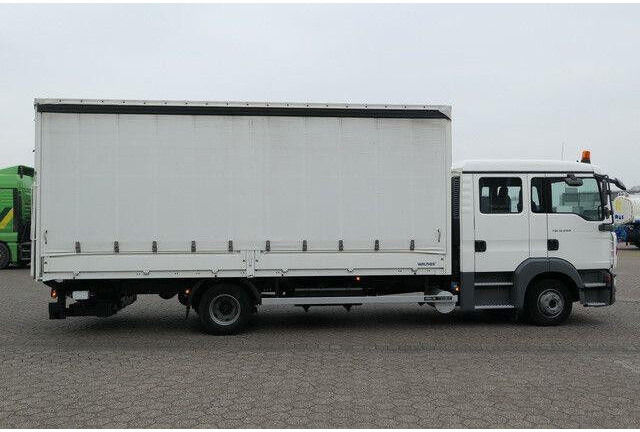 MAN 12.240 TGL, DOKA, LBW, AHK, Klima, 6 Sitze - Curtainsider truck: picture 5 MAN 12.240 TGL, DOKA, LBW, AHK, Klima, 6 Sitze - Curtainsider truck: picture 5