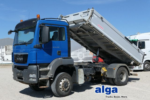 MAN 18.400 TGS BL 4x4, Allrad, klima, AHK,Alu-Felgen - Tipper: picture 1 MAN 18.400 TGS BL 4x4, Allrad, klima, AHK,Alu-Felgen - Tipper: picture 1