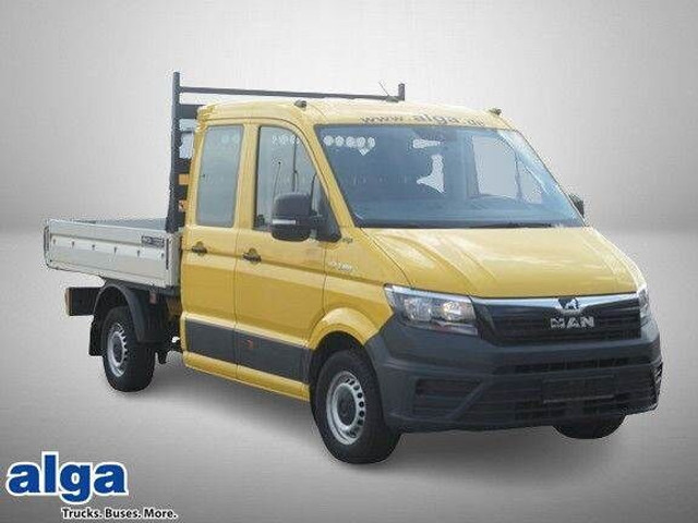 MAN 3.180 TGE 4x4, DOKA, 7 Sitze, Klima, Navi, AHK - Flatbed van, Combi van: picture 1 MAN 3.180 TGE 4x4, DOKA, 7 Sitze, Klima, Navi, AHK - Flatbed van, Combi van: picture 1