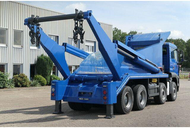 MAN 41.480 TGS 8x4, gr. Federpaket, 37tkm, 4-Achser - Cable system truck: picture 3 MAN 41.480 TGS 8x4, gr. Federpaket, 37tkm, 4-Achser - Cable system truck: picture 3