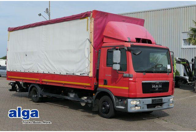MAN TGL 8.180/LBW/Schiebeverdeck/Automatik - Curtainsider truck: picture 1 MAN TGL 8.180/LBW/Schiebeverdeck/Automatik - Curtainsider truck: picture 1