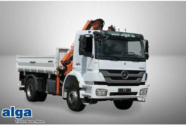 Mercedes-Benz 1829 K Axor, Atlas 116.3-A2L, AHK, Greifer,Klima - Tipper: picture 1 Mercedes-Benz 1829 K Axor, Atlas 116.3-A2L, AHK, Greifer,Klima - Tipper: picture 1