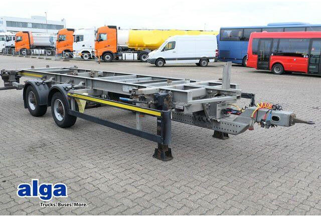 Mildner TJW 12, Tandem, BDF, Hochgekuppelt - Container transporter/ Swap body trailer: picture 1 Mildner TJW 12, Tandem, BDF, Hochgekuppelt - Container transporter/ Swap body trailer: picture 1