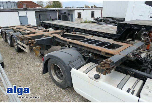 Pacton TXC343, 2x20/1x20/1x30/1x40/1x45 Fuß Container - Low loader semi-trailer: picture 1 Pacton TXC343, 2x20/1x20/1x30/1x40/1x45 Fuß Container - Low loader semi-trailer: picture 1