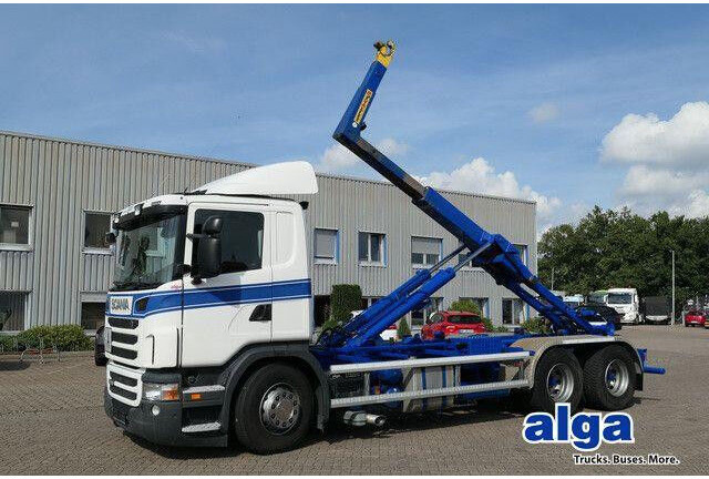 Scania G 440 / R 450, Hyvalift HVL 11094, Retarder, AC - Hook lift truck: picture 1 Scania G 440 / R 450, Hyvalift HVL 11094, Retarder, AC - Hook lift truck: picture 1
