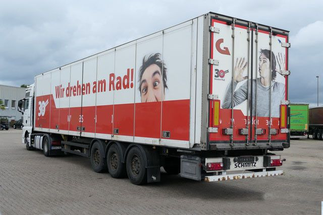 Schmitz Cargobull SKO 24, Faltwand, Seitentüren,Isoliert,Luft-Lift - Closed box semi-trailer: picture 5 Schmitz Cargobull SKO 24, Faltwand, Seitentüren,Isoliert,Luft-Lift - Closed box semi-trailer: picture 5