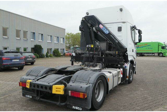 Iveco 460 Stralis 4x2, Kran HMF 1320K3, Hydr., Klima - Tractor unit: picture 3 Iveco 460 Stralis 4x2, Kran HMF 1320K3, Hydr., Klima - Tractor unit: picture 3