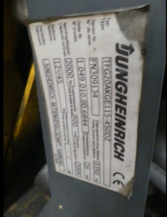 2 Chariots élévateur au gaz Jungheinrich TFG20A - Forklift: picture 4 2 Chariots élévateur au gaz Jungheinrich TFG20A - Forklift: picture 4