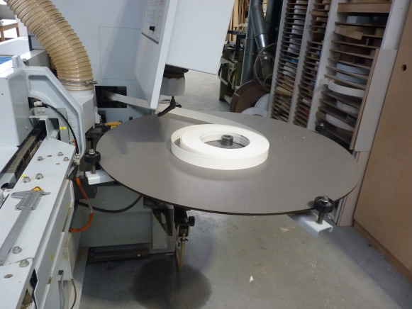 Woodworking machinery Plaqueuse de chants Brandt Highflex 1440 KDF 440 (211-0261206590-2012) + Rallonge avec convoyeur à rouleaux: picture 15