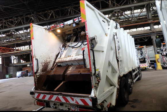 REF : 9 -Camion Poubelle DAFCF75 - Garbage truck: picture 5 REF : 9 -Camion Poubelle DAFCF75 - Garbage truck: picture 5