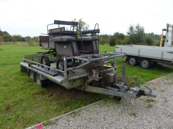 Remorque porte engin basculante Happert H2700 - Plant trailer: picture 1 Remorque porte engin basculante Happert H2700 - Plant trailer: picture 1