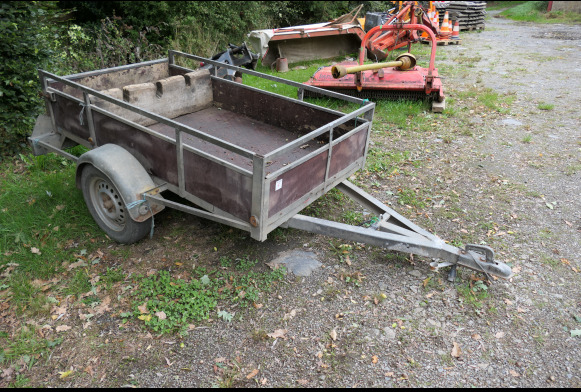 Remorque simple essieu moins de 750 kg - Car trailer: picture 4 Remorque simple essieu moins de 750 kg - Car trailer: picture 4
