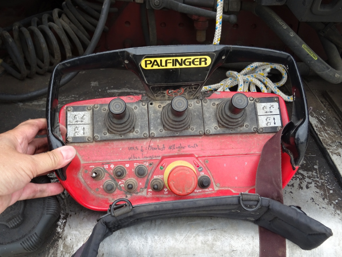 PALFINGER PK 20002 E year 2005, winch, remote control, 6 x extension, Seilwinde, - Loader crane: picture 5 PALFINGER PK 20002 E year 2005, winch, remote control, 6 x extension, Seilwinde, - Loader crane: picture 5