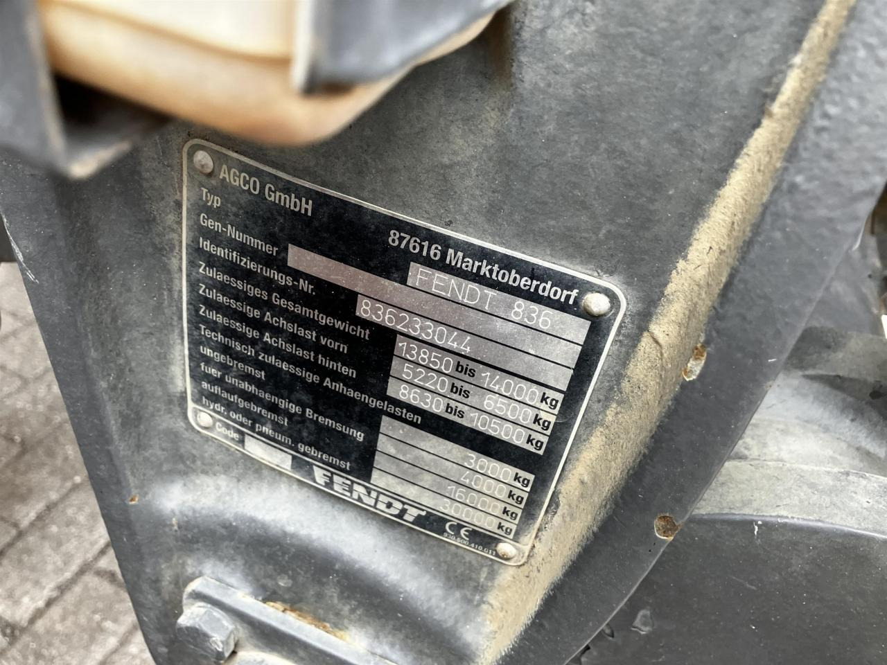 Farm tractor Fendt 828 Vario: picture 13 Farm tractor Fendt 828 Vario: picture 13