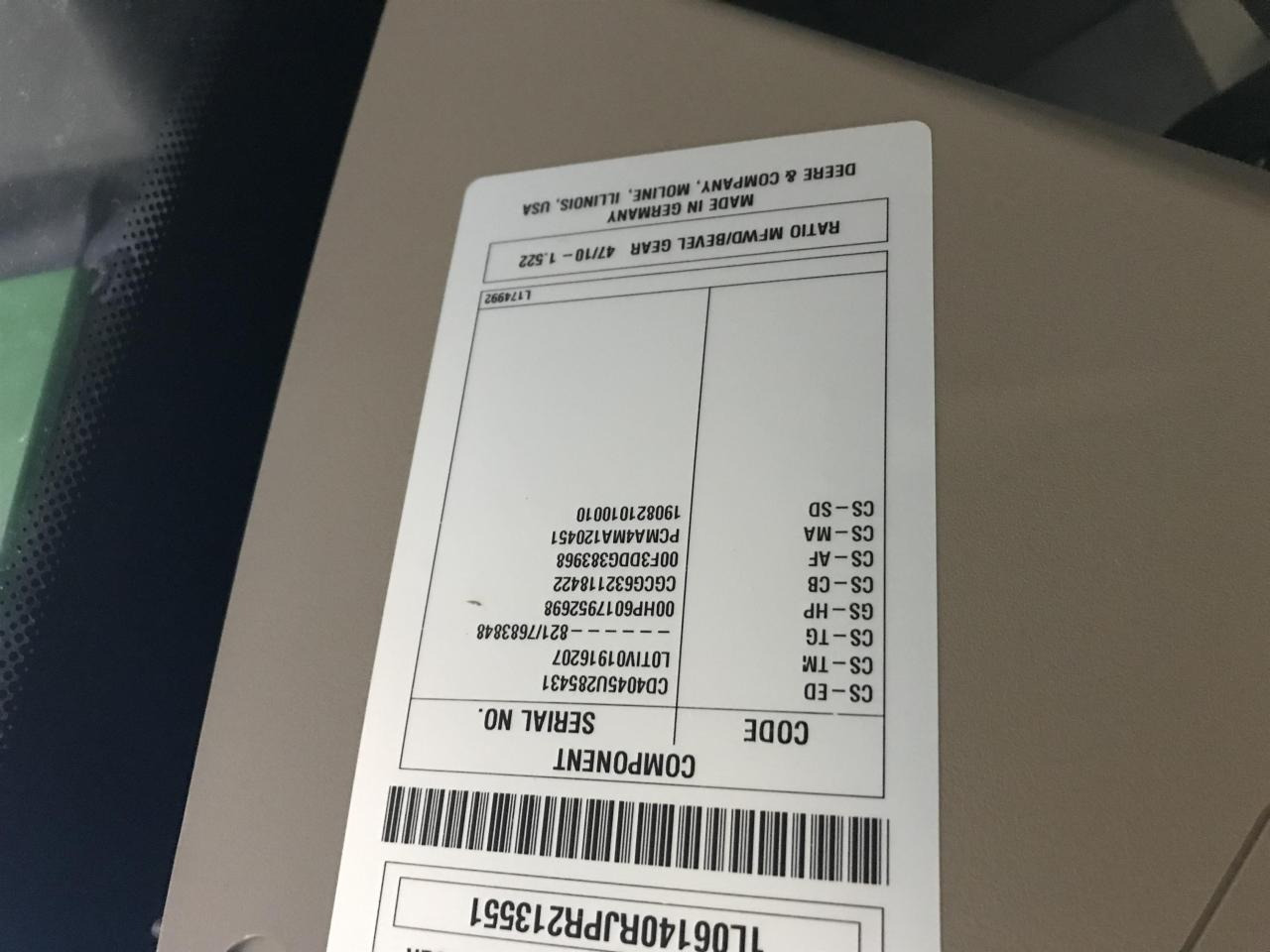 Farm tractor John Deere 6R 140: picture 9 Farm tractor John Deere 6R 140: picture 9