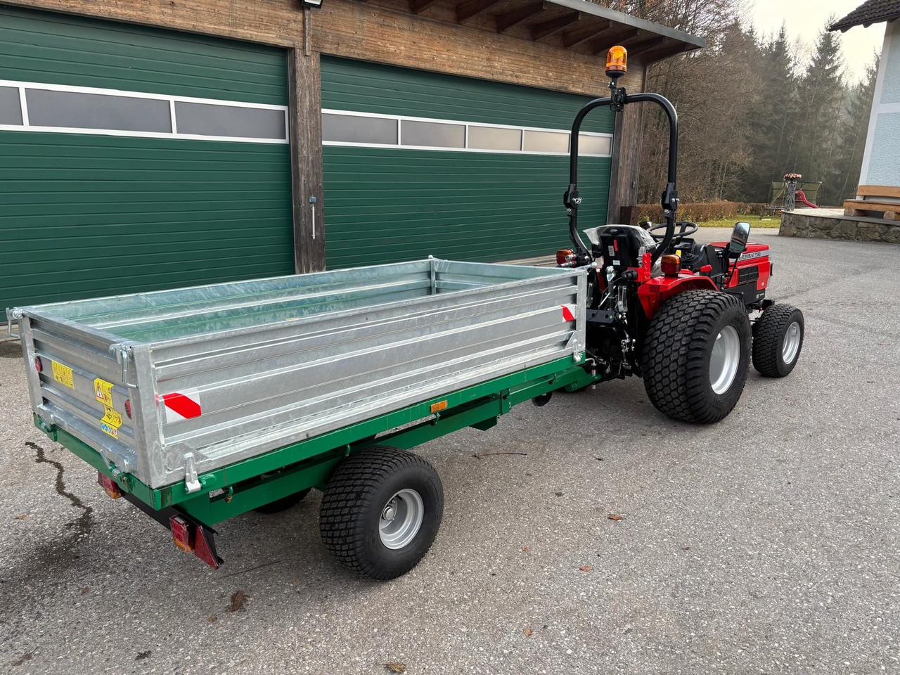 Kipper - Dropside/ Flatbed trailer: picture 1 Kipper - Dropside/ Flatbed trailer: picture 1