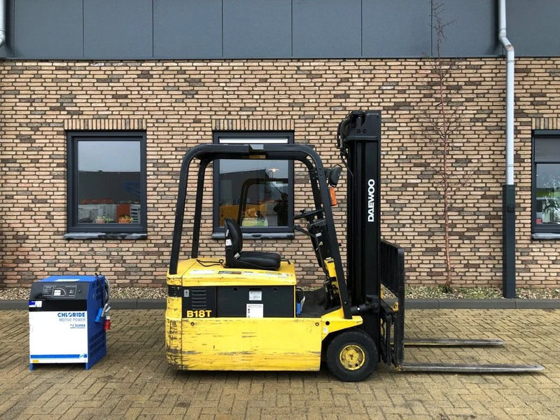 Electric forklift Daewoo B18T 1.8 ton Elektra Sideshift Heftruck: picture 14