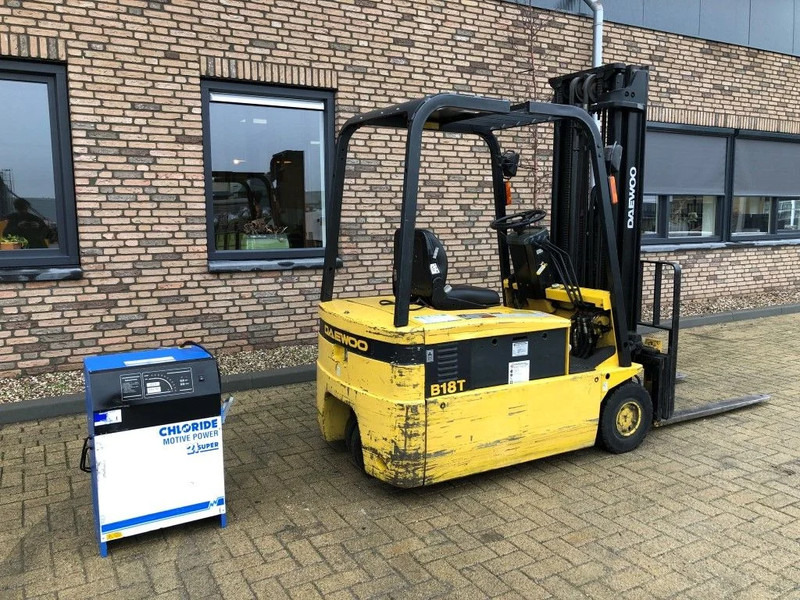 Electric forklift Daewoo B18T 1.8 ton Elektra Sideshift Heftruck: picture 16
