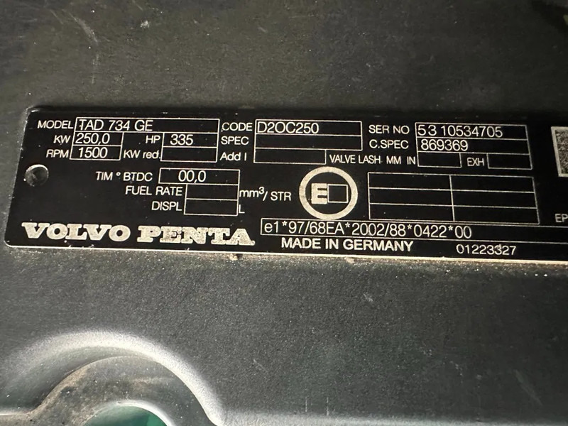 Generator set GESAN DVR 250 Volvo Stamford 275 kVA Silent Rental generatorset: picture 6