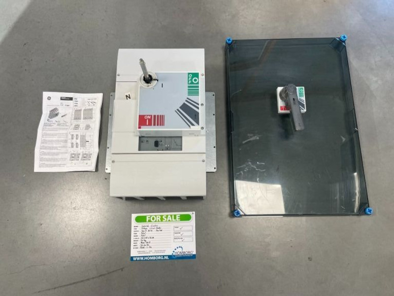 General Electric FK1600 Circuit breaker / hoofdschakelaar NEW! - Generator set: picture 2 General Electric FK1600 Circuit breaker / hoofdschakelaar NEW! - Generator set: picture 2