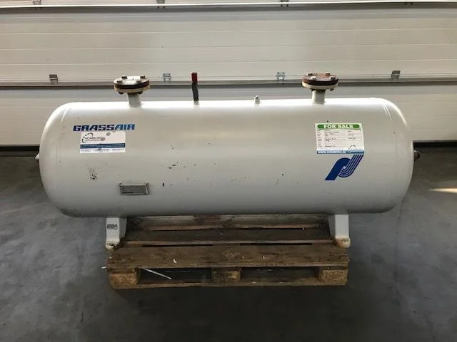Grassair 500 liter 15 Bar Horizontale luchtketel - Air compressor: picture 1 Grassair 500 liter 15 Bar Horizontale luchtketel - Air compressor: picture 1