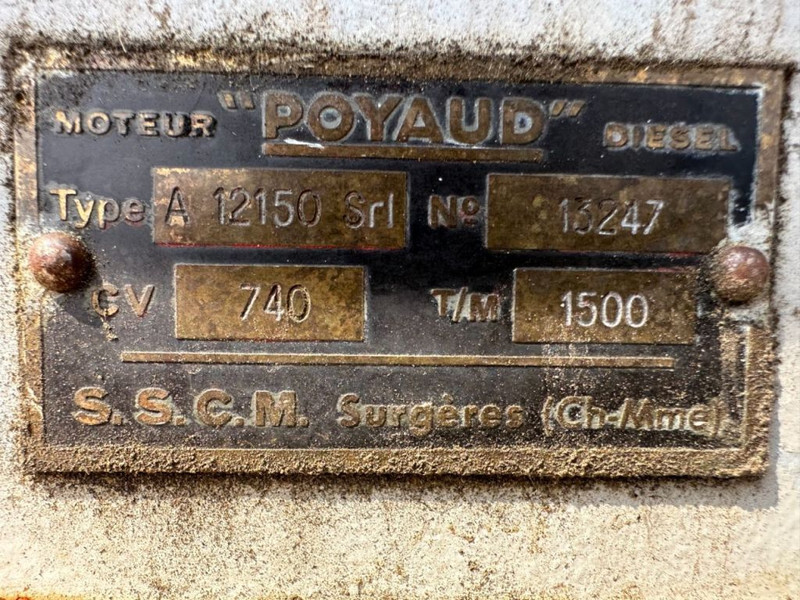 Generator set POYAUD Poyaud Unelec 630 kVA generatorset ex emergency: picture 6