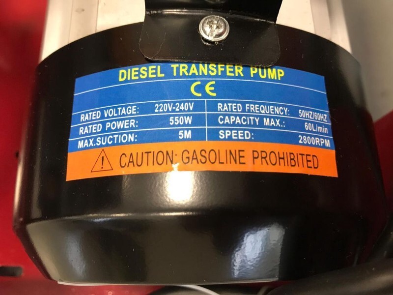 Pompset 230 Volt pompset brandstof pomp compleet met slang, teller en afgiftepistool ! - Tool/ Equipment: picture 4 Pompset 230 Volt pompset brandstof pomp compleet met slang, teller en afgiftepistool ! - Tool/ Equipment: picture 4