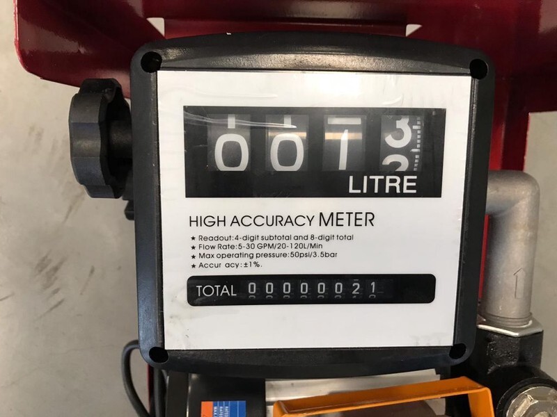 Pompset 230 Volt pompset brandstof pomp compleet met slang, teller en afgiftepistool ! - Tool/ Equipment: picture 3 Pompset 230 Volt pompset brandstof pomp compleet met slang, teller en afgiftepistool ! - Tool/ Equipment: picture 3