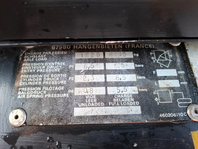 Autotransporter semi-trailer Lohr Truck, Machine transporter: picture 17 Autotransporter semi-trailer Lohr Truck, Machine transporter: picture 17