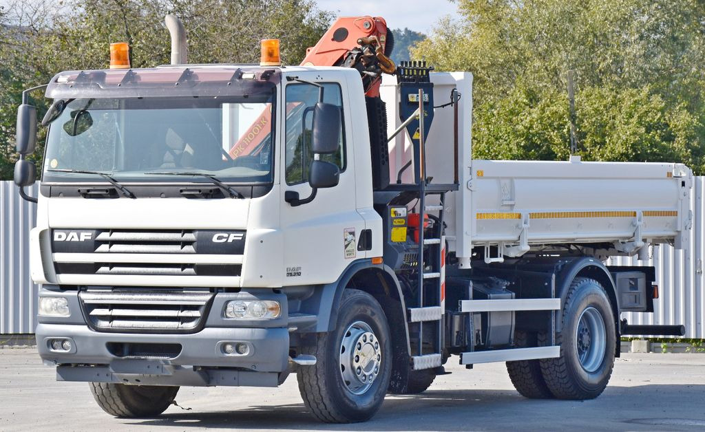 DAF CF 75.310 Kipper 4,30 m + KRAN * TOPZUSTAND DAF CF 75.310 Kipper 4,30 m + KRAN * TOPZUSTAND - Tipper, Crane truck: picture 5 DAF CF 75.310 Kipper 4,30 m + KRAN * TOPZUSTAND DAF CF 75.310 Kipper 4,30 m + KRAN * TOPZUSTAND - Tipper, Crane truck: picture 5