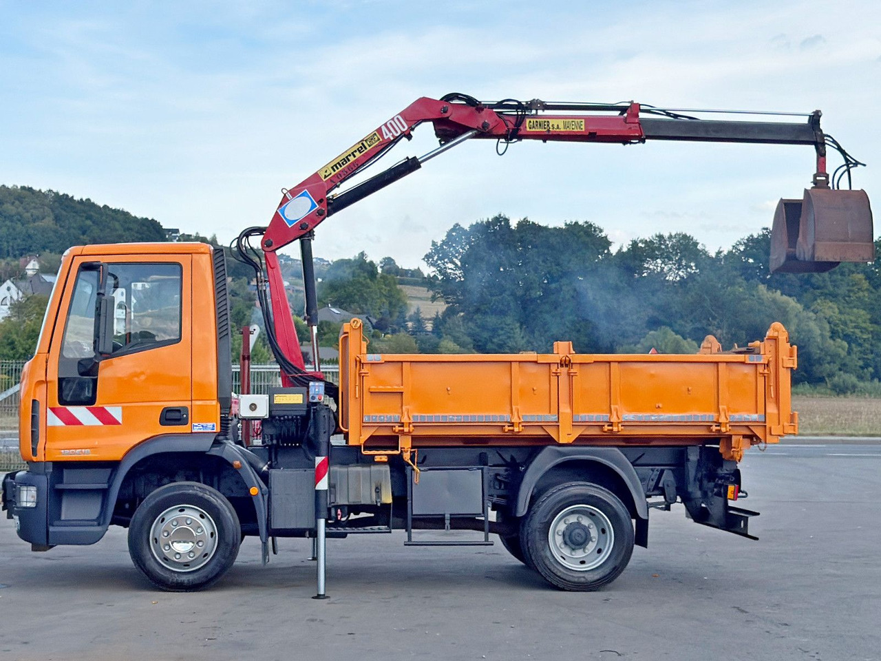 Iveco EUROCARGO 120E18 * HMF 403 K1 * TOPZUSTAND - Crane truck, Tipper: picture 5 Iveco EUROCARGO 120E18 * HMF 403 K1 * TOPZUSTAND - Crane truck, Tipper: picture 5