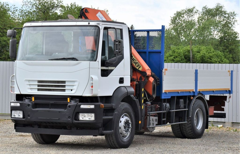 Iveco Eurocargo 180E28 *Pritsche 4,80m + KRAN Iveco Eurocargo 180E28 *Pritsche 4,80m + KRAN - Crane truck: picture 4 Iveco Eurocargo 180E28 *Pritsche 4,80m + KRAN Iveco Eurocargo 180E28 *Pritsche 4,80m + KRAN - Crane truck: picture 4