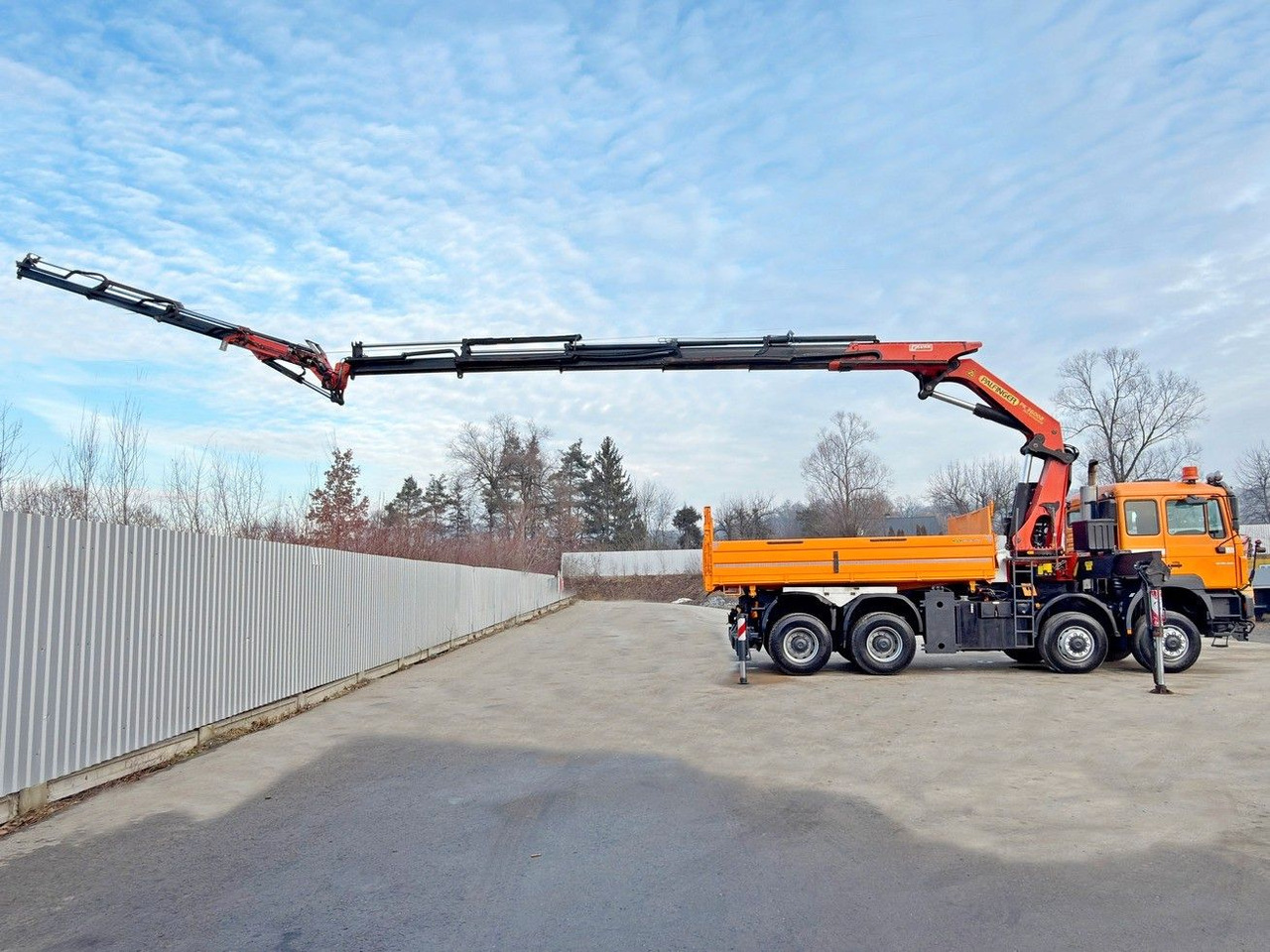 Crane truck MAN 35.414 * PALFINGER PK 36002 +FUNK / 8x8: picture 6