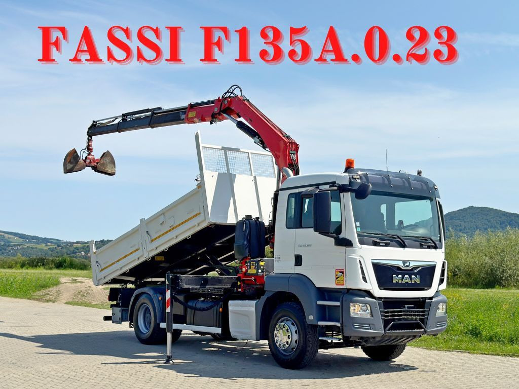 MAN TGS 18.360 * FASSI F135A.0.23 + FUNK * TOP - Crane truck: picture 1 MAN TGS 18.360 * FASSI F135A.0.23 + FUNK * TOP - Crane truck: picture 1