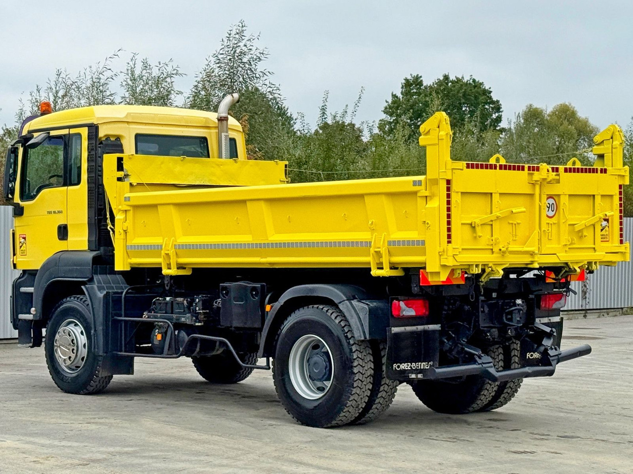 Tipper, Crane truck MAN TGS 18.360 * KIPPER 4,60m + BORDMATIC*TOPZUSTAND: picture 7